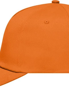 Daiber MB 1 – 5-panelová reklamná čiapka s výstužou 03.0001 oranžová
