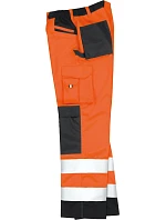 Result R 327X Bezpečnostné pracovné nohavice 30.327X fluorescenčná oranžová