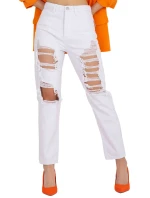 Nohavice EM SP jeans RD6863.24P biela