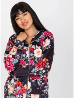 Mikina RV BL 8143.83P čierna a červená