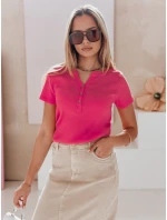 Dámska bavlnená pruhovaná blúzka KISS LOOK, ružová, FashionStreet RY2832 Dámska bavlnená pruhovaná blúzka KISS LOOK, ružová, FashionStreet RY2832