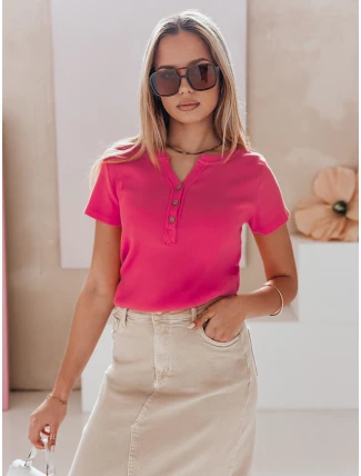Dámska bavlnená pruhovaná blúzka KISS LOOK, ružová, FashionStreet RY2832 Dámska bavlnená pruhovaná blúzka KISS LOOK, ružová, FashionStreet RY2832