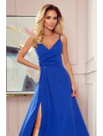 299-3 CHIARA – elegantné maxi šaty s ramienkami – CHABROWA