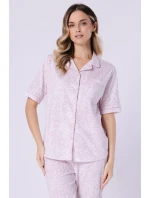 Leveza 1712 Dominika w/r M-2XL pyžamo bez zipsu
