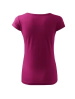 Pure tričko fuchsiovo červená