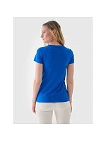Dámske hladké tričko slim 4F NOSH4TSD001B-36S Dámske hladké tričko slim 4F NOSH4TSD001B-36S