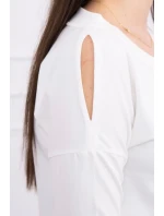 Šaty s potlačou Honey girl ecru