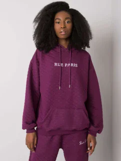 Mikina RV BL 7452.16 tmavo fialová