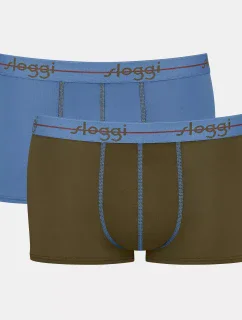 Pánske boxerky Start Hipster C2P box - GREEN - zelená 0031 - SLOGGI