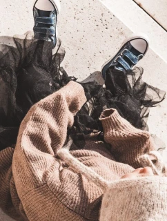 Dziecięce Trampki Na Rzepy BIG STAR HH374201 Granatowe