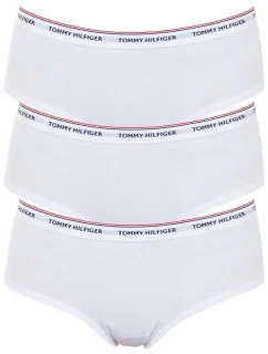Dámske nohavičky 3pcs UW0UW00010 100 biela - Tommy Hilfiger