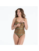 Jednodielne plavky Style Elouise 7713 rusty brown - RosaFaia