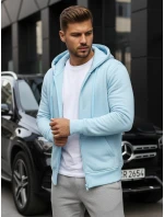 Pánska mikina s kapucňou modrá FashionStreet BX4246