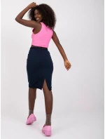 Sukňa RV SD 4793 1.32 tmavo modrá