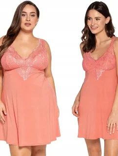 Viviane Terakotový morel dámska nočná košeľa - Babella