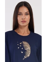 Dámske dlhé pyžamo Feathers Dámske dlhé pyžamo Feathers