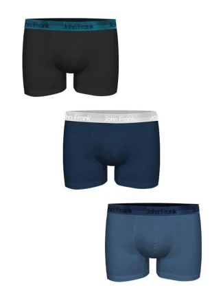 Pánske boxerky John Frank JF3BPB01 3PACK