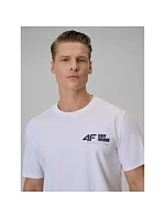 Pánske hladké tričko 4F 4FRSS26TTSHM3992-10S pánske