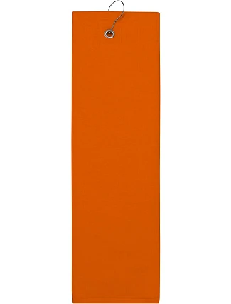 The One Towelling Golf – golfový uterák 48.1018 oranžový