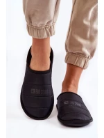 Damskie Klasyczne Papcie Big Star KK274602 Czarne