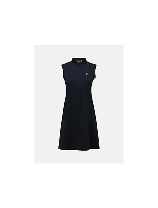 Šaty PEAK PERFORMANCE W Mountainbreath Dress, čierne Šaty PEAK PERFORMANCE W Mountainbreath Dress, čierne