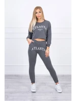 Atlanta tlačená sada grafit