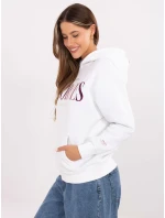 Mikina D10608BC02802A1NO biela