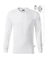 Resist LS Tričko unisex biele 00 (štítok značky)