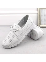 Dámske mokasíny 7872 WH White - VINCEZA