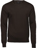 Tee Jays TJ 6000 Pánsky sveter 18.6000 mocha Tee Jays TJ 6000 Pánsky sveter 18.6000 mocha