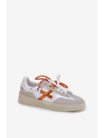 Niskie Buty Sportowe Damskie Srebrne Zelevelis