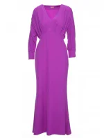 K143 Šaty morskej panny - levanduľové