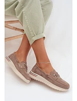 Semišové poltopánky 26PB18 beige - Jezzi Semišové poltopánky 26PB18 beige - Jezzi