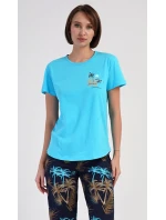 Dámske capri pyžamo Tropicana Dámske capri pyžamo Tropicana