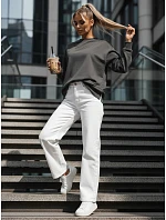 Dámska grafitová mikina ERIAN FashionStreet BY1276