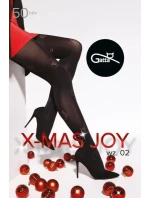 Pančuchy Gatta X-Mas Joy wz.02 50 den 5-XL Pančuchy Gatta X-Mas Joy wz.02 50 den 5-XL