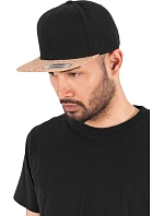 Flexfit 6089CO 6-panelová čiapka s korkovým šiltom 55.89CO čierna