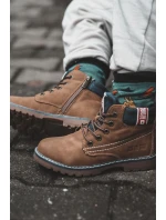 Dziecięce Botki Trapery Big Star KK374130 Camel