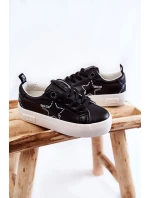 Dziecięce Buty Sportowe Sznurowane Big Star KK374223 Czarne