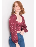Blúzka 15814 bordó