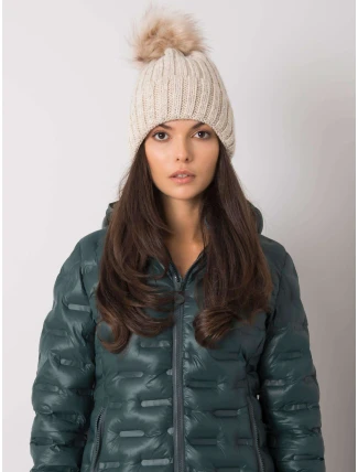 Dámska čiapka.93 béžová