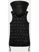 Dámske vyšívané prešívané tričko bez rukávov S'West black (B8338-1) Dámske vyšívané prešívané tričko bez rukávov S'West black (B8338-1)