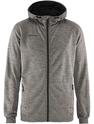 Craft Corporate ADV Unify Hoodie Jacket M Pánska bunda s kapucňou 81.9132 tmavošedá melírovaná Craft Corporate ADV Unify Hoodie Jacket M Pánska bunda s kapucňou 81.9132 tmavošedá melírovaná