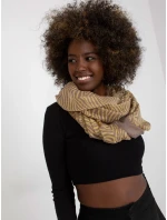 Dámsky tunelový šál AT KM S 6221 tmavo lila