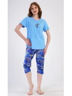 Dámske capri pyžamo Eliza