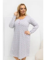 Nadmerné veľkosti Nočná košeľa model 223309 Forever Pink