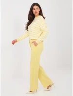 Nohavice IT SP 22209.15 svetložltá