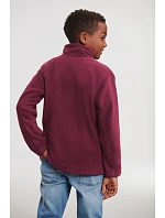Russell Athletic 870B Detská fleecová bunda 10.870B francúzska námornícka modrá Russell Athletic 870B Detská fleecová bunda 10.870B francúzska námornícka modrá