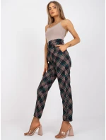 DHJ nohavice SP 3689.08 čierna a zelená DHJ nohavice SP 3689.08 čierna a zelená