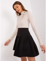LK SD sukňa 509446.01P čierna